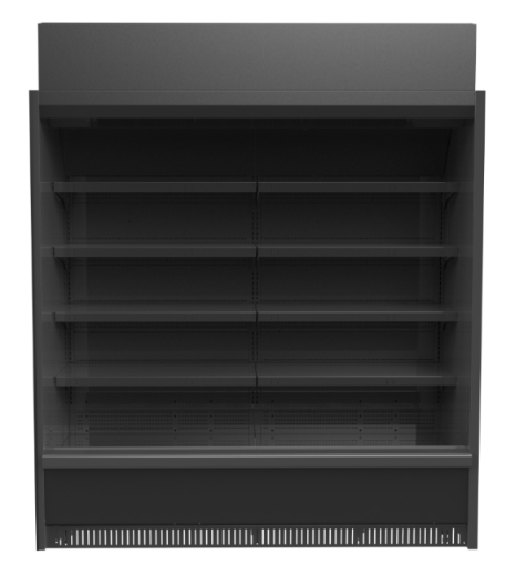Picture of Air Curtain Vertical Display Case 4 Feet (Black)