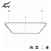 Picture of Length Wattage and Color Selectable Architectural LED Linear Fixture with Diffuser Lens - Up/Down Light - Total 140 Lumens Per Watt- White
