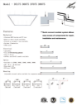 Picture of Length Wattage and Color Selectable Architectural LED Linear Fixture with Diffuser Lens - Up/Down Light - Total 140 Lumens Per Watt- White