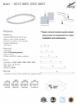 Picture of 140Lumens Per Watt -Oval Architectural Light Fixture-Length Wattage and Color Selectable-Up/Down Light