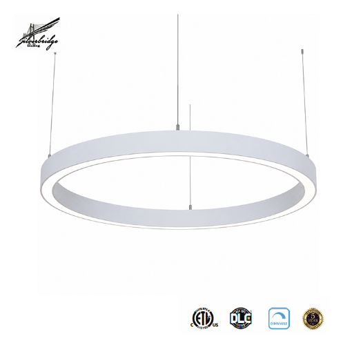 Picture of 140Lumens Per Watt -Circle Architectural Light Fixture-Length Wattage and Color Selectable-Up/Down Light