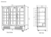 Picture of PB-LB18E/X-M01, 3-Door Chiller